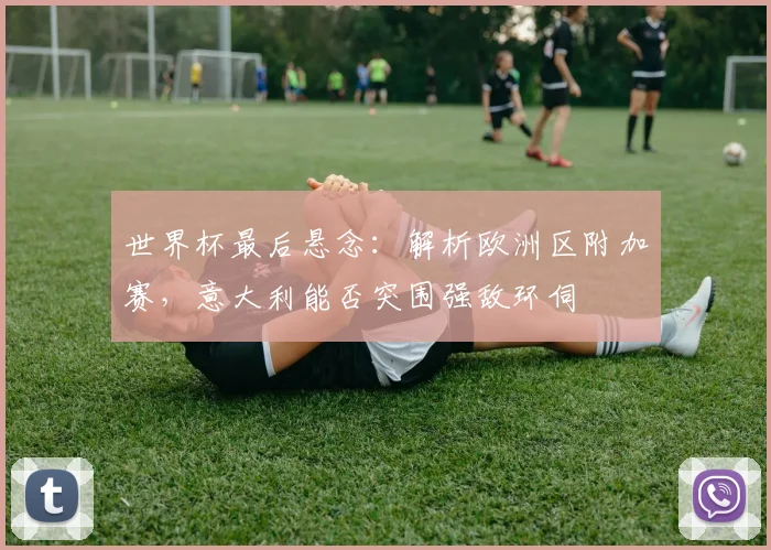 世界杯最后悬念：解析欧洲区附加赛，意大利能否突围强敌环伺